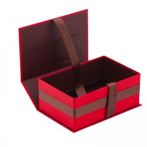 Egyedi mágnes összecsukható papír lapos csomag doboz luxus mágneses díszdoboz mágneses zárral